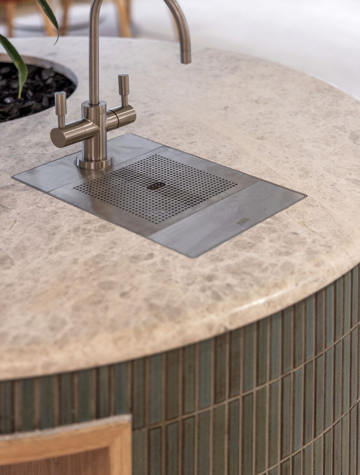 Modern water facility for office