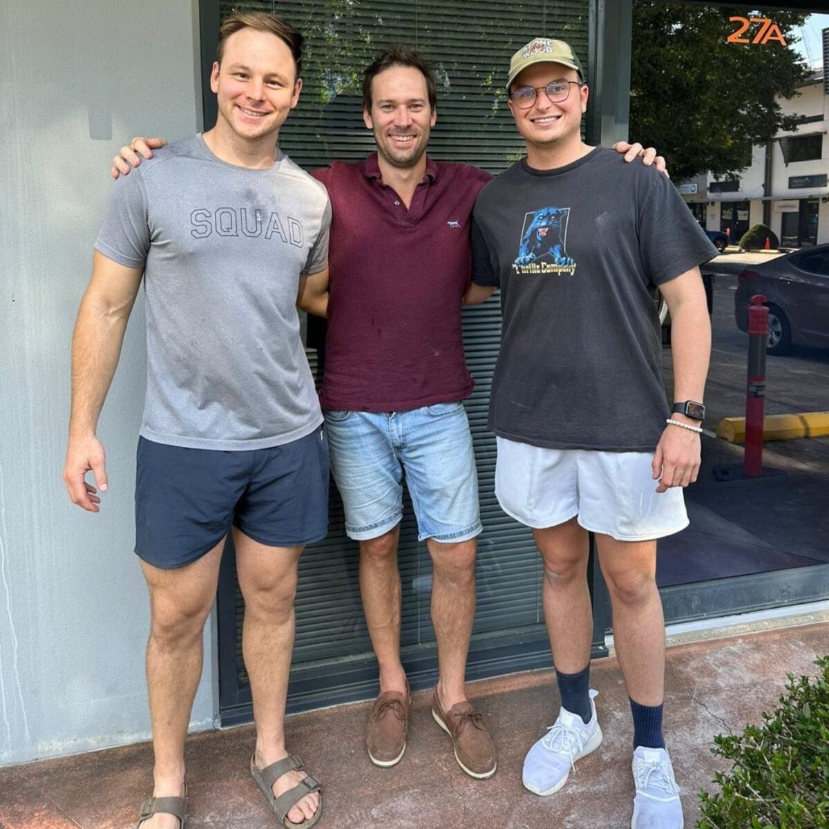 Melrose founders Henry Olsen, Lachlan Paulger and Tom Smith in 2022