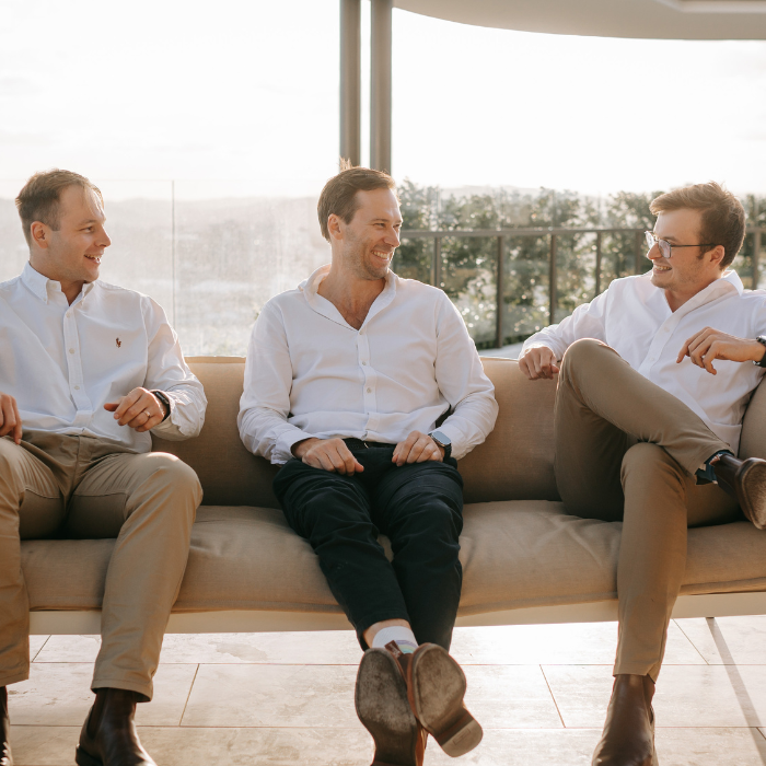 Melrose Founding Directors - Henry Olsen, Lachlan Paulger and Tom Smith