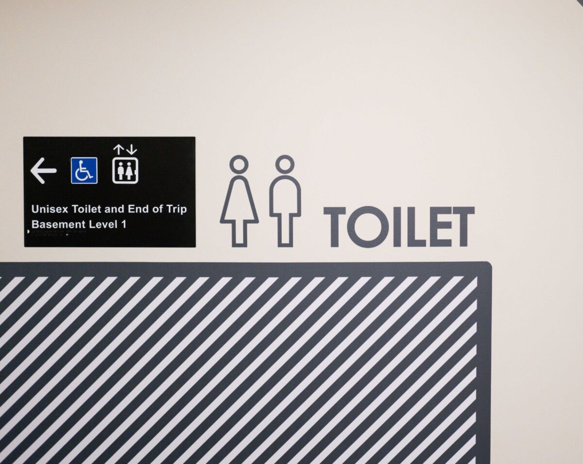 End of trip facilities and lockers at Petrie Tce