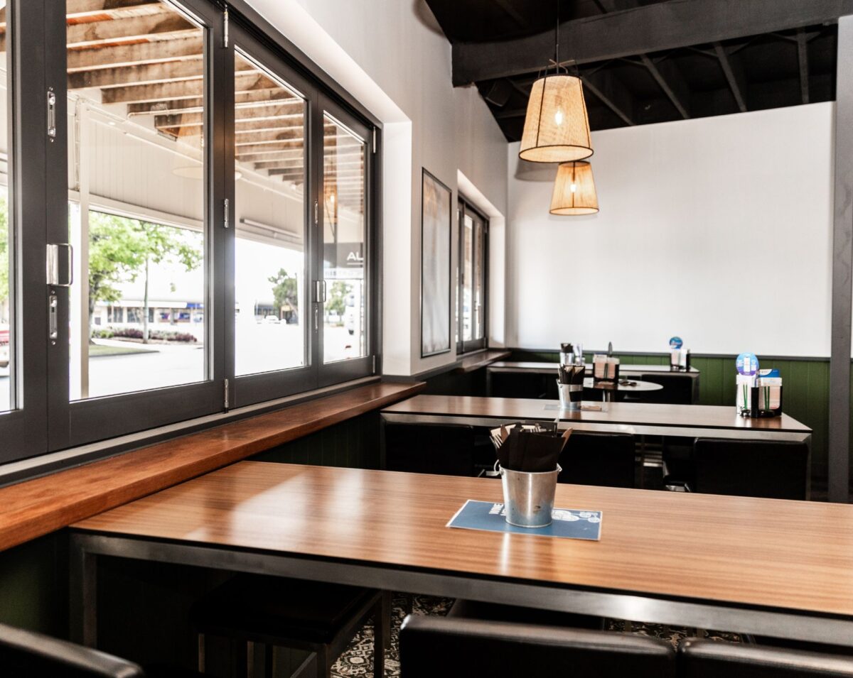 The dining area at the Australian Hotel Murgon