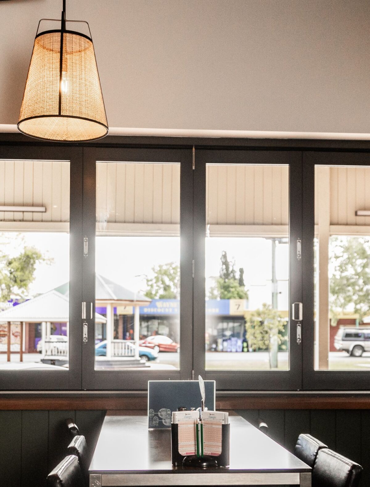 Country views from the hotel